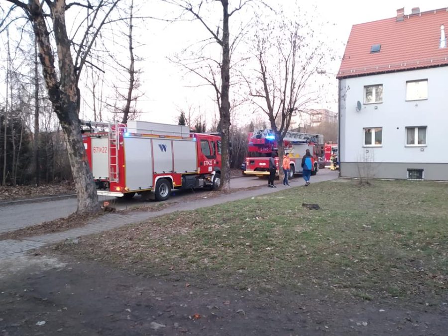 Pożar przy ulicy Reform Rolnych