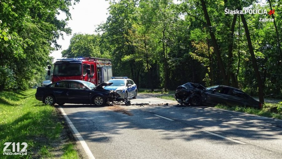 Poważny wypadek na ul. Ofiar Katynia