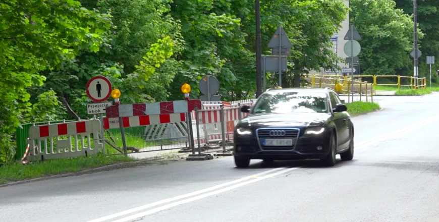 Zamknięcie odcinka ulicy 3 Maja w związku z przebudową przepustu nad Czarniawką