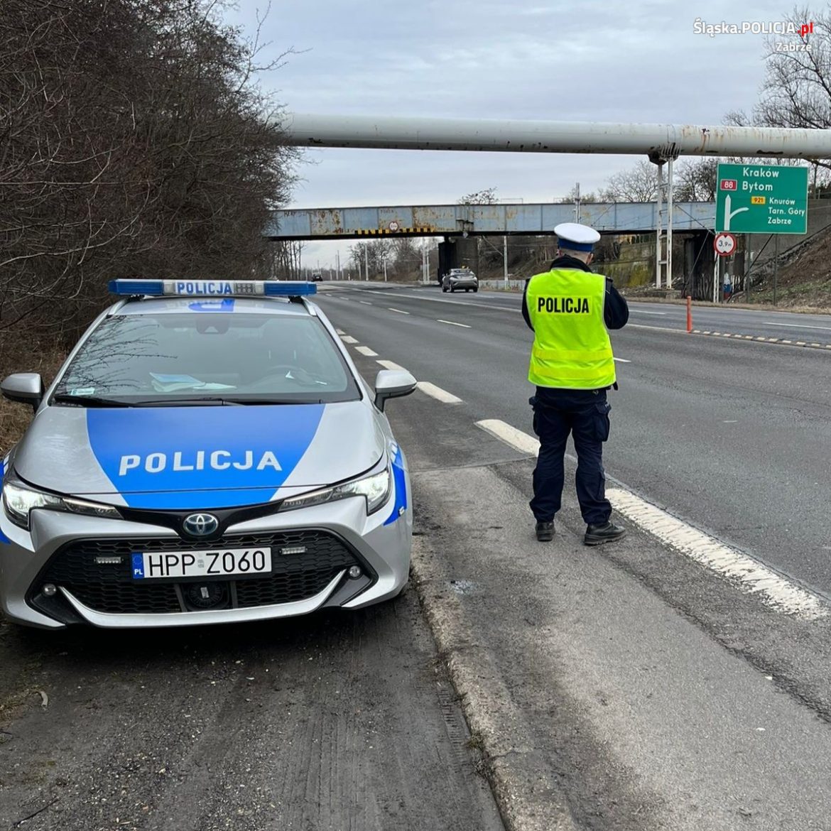 Noga z gazu. Działania policji na DK88