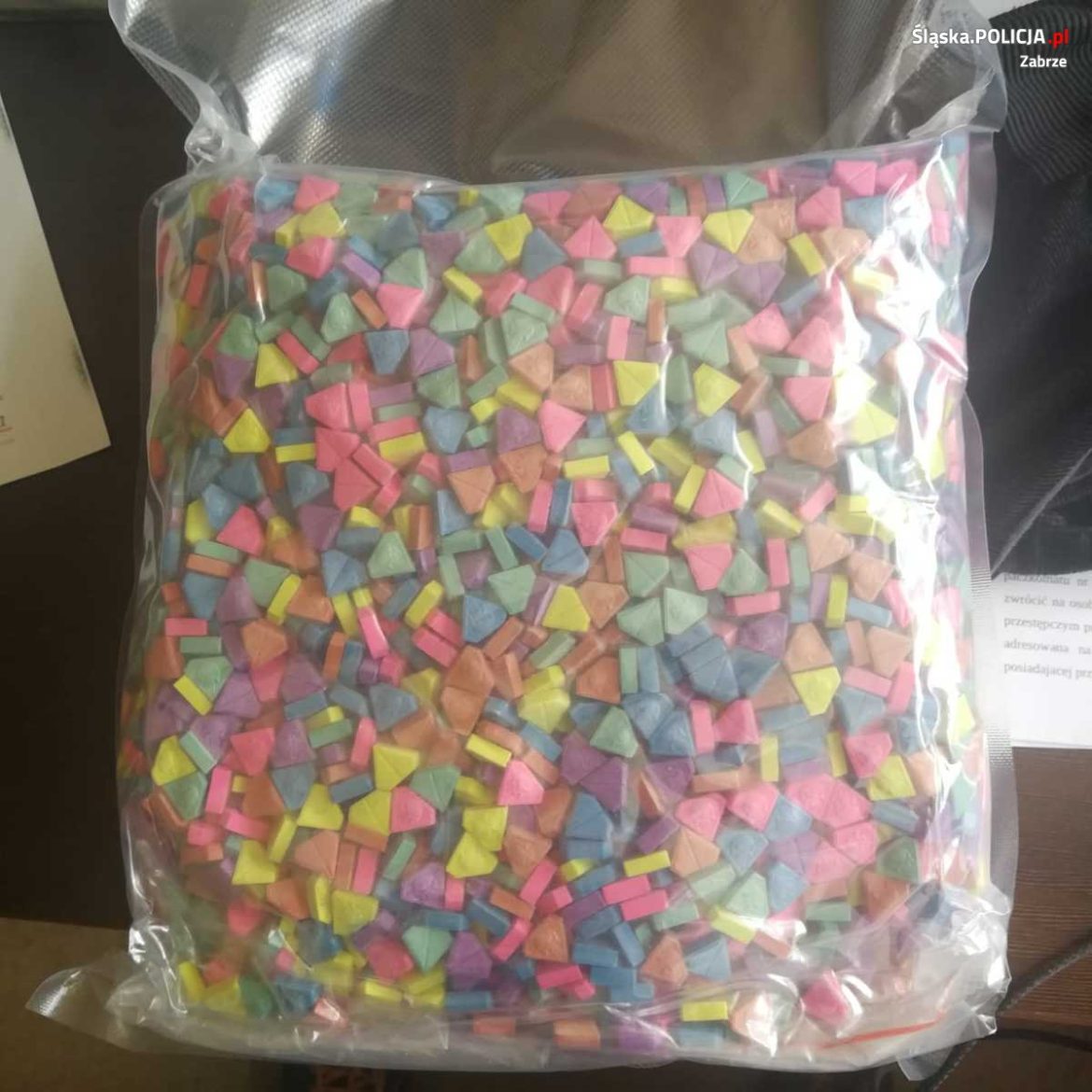 Policja Zabrze. Przejęto blisko 3 kilogramy MDMA