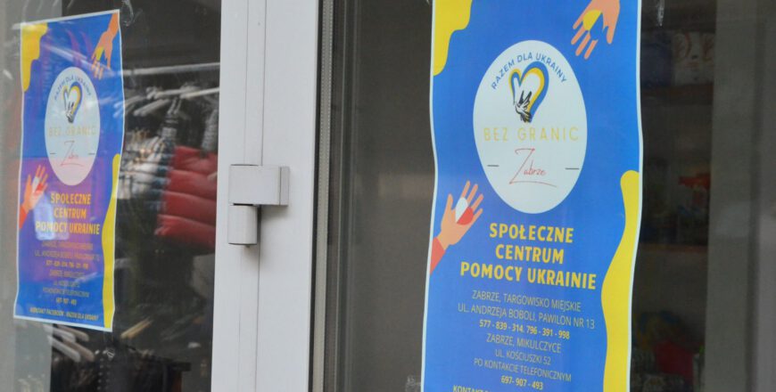 Otwarto Społeczne Centrum Pomocy Ukrainie