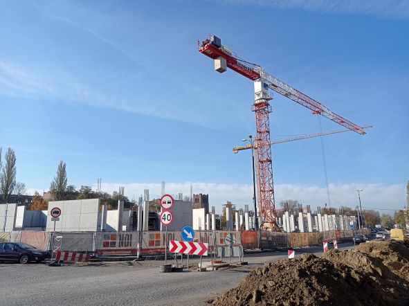 Trwają roboty przy budowie centrów przesiadkowych