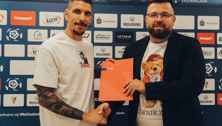 Górnik Zabrze. Grecki obrońca zasilił ekipę Trójkolorowych