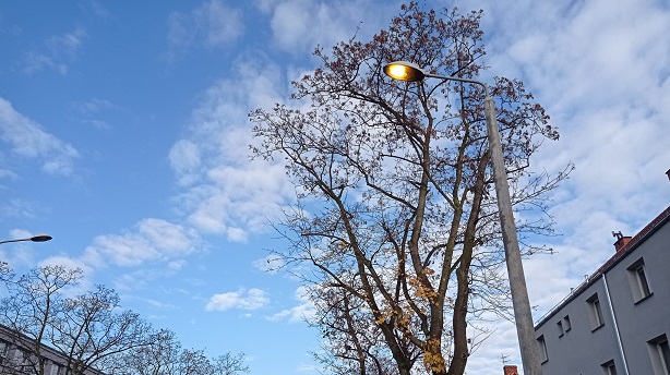 Dlaczego latarnie świecą za dnia? Mamy odpowiedź