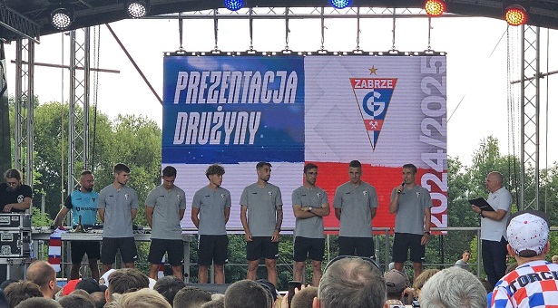 Górnik Zabrze zaprezentował się kibicom