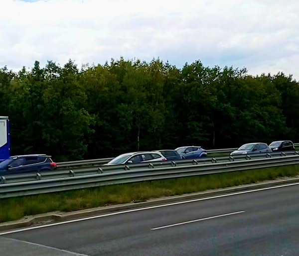 Wypadek na zabrzańskim odcinku DTŚ