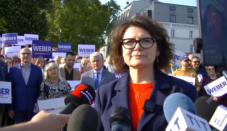 Ewa Weber: Jeśli wygram, Agnieszka Rupniewska nie wróci do Ratusza