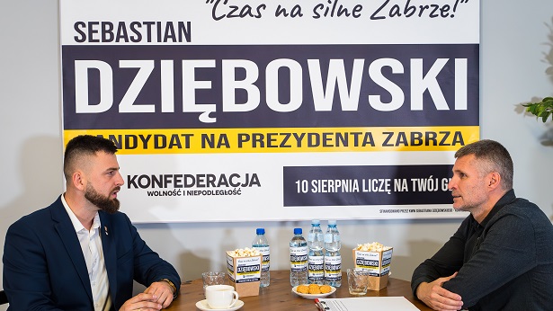 Rozmowa z kandydatem na prezydenta Zabrza Sebastianem Dziębowskim