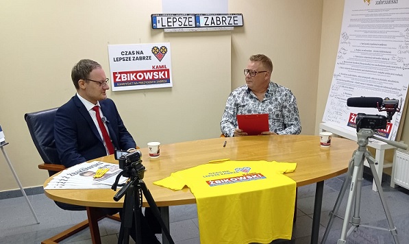 Rozmowa z kandydatem na prezydenta Zabrza Kamilem Żbikowskim