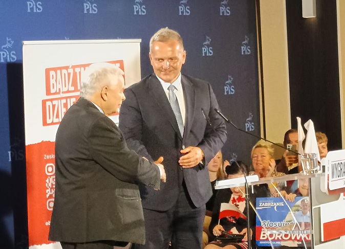 Jarosław Kaczyński w Zabrzu. „To nie tylko walka o prezydenturę Zabrza”
