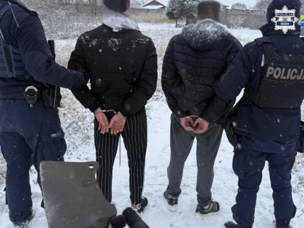 „Policjanci i złodzieje”. W Knurowie za kradzież kabli zatrzymano trzech mieszkańców Zabrza