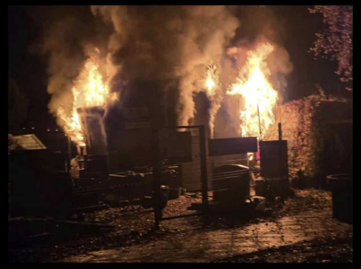 Pożar na cmentarzu. Apel do świadków