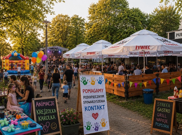 Wielki festyn dla podopiecznych Stowarzyszenia Kontakt