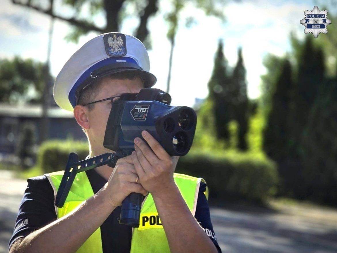125 km/h na zabrzańskim odcinku DK88. Kierowca słono zapłacił za pośpiech