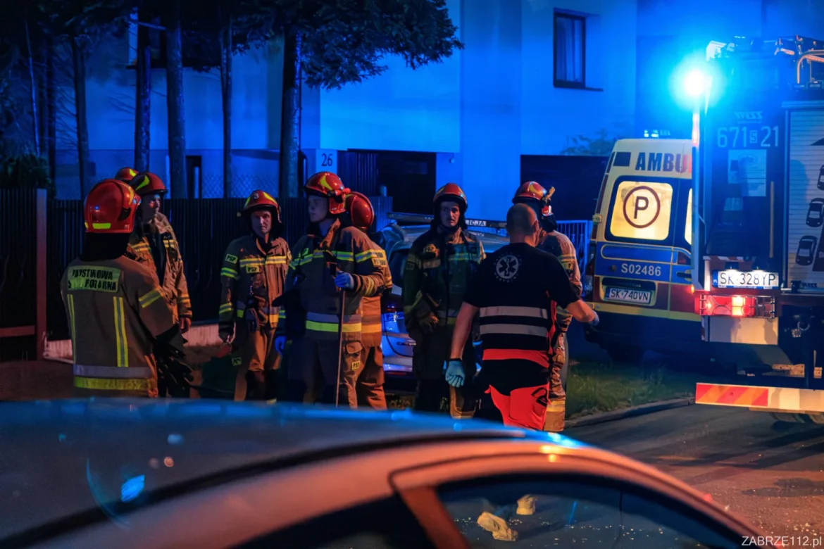 Wybuch gazu przy ul. Knosały. Jedna osoba trafiła do szpitala