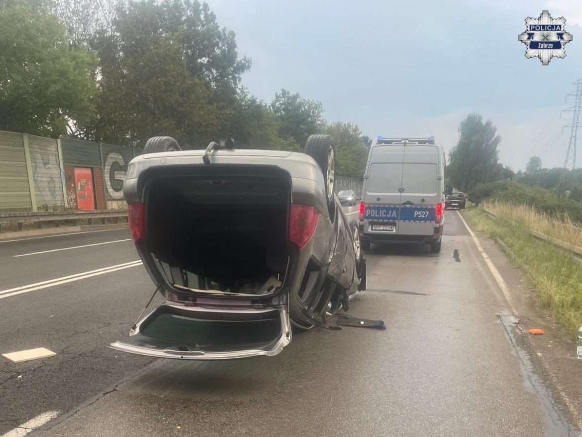 Pijana 32-latka dachowała na DK88