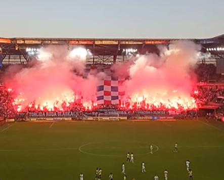 Górnik Zabrze znów ukarany przez UEFA. Jest grzywna i zamknięcie Torcidy